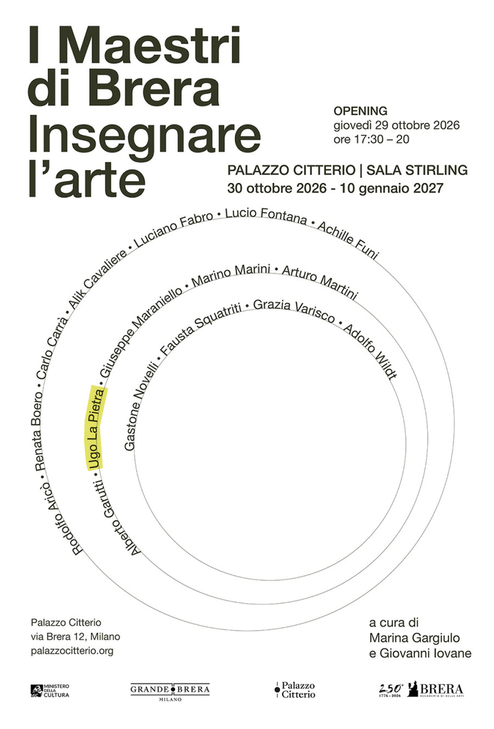 Mostra: I Maestri di Brera. Insegnare l'arte